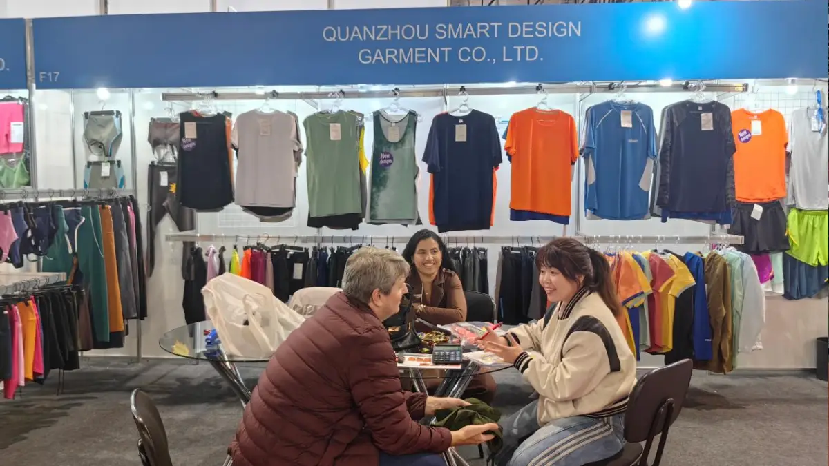 Buyer Meetings at Gotex Show 2026 FAUST GARMENTS team meeting buyers at Gotex Show 2026