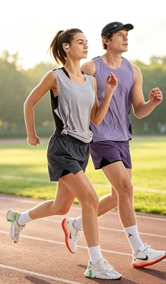 running